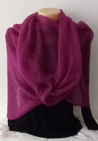 imusau.lt | parduodama Rožinis moherio šalikas sujungtais galais